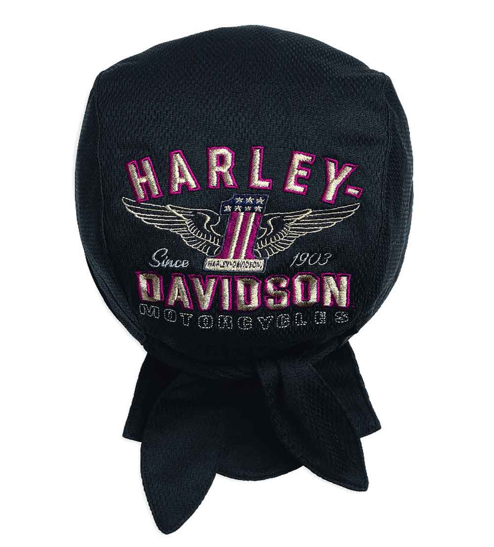 harley skull cap